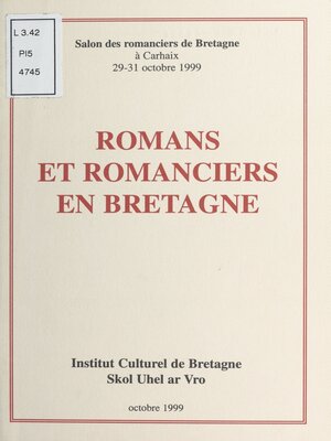 cover image of Romans et romanciers en Bretagne
